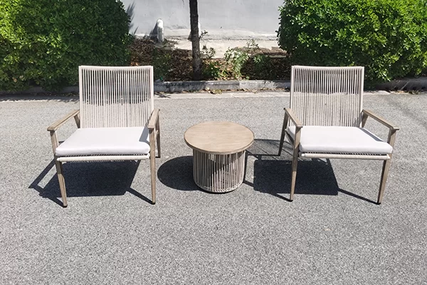 Round table painting three piece set